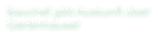 Bauchef gibt Auskunft über Gartenhäuser